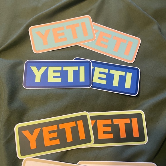 Yeti Multicolor Logo Sticker Collection - Picture 2 of 6